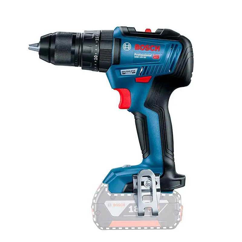 Taladro Perc/Atornil 18V GSB 18V-50 (SIN BATERÍA NI CARGADOR)