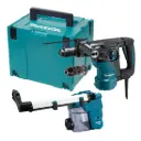 Rotomartillo Mandril Rápido SDS-PLUS 32 mm Aspirado 1050w Makita Hr3012fcwj