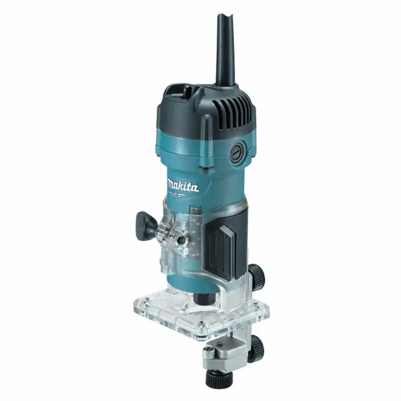 Recortadora 1/4" (6 mm. 530 W. - 35.000 rpm. MAKITA MT (Reemplaza a modelo MTR051 / M3700G)