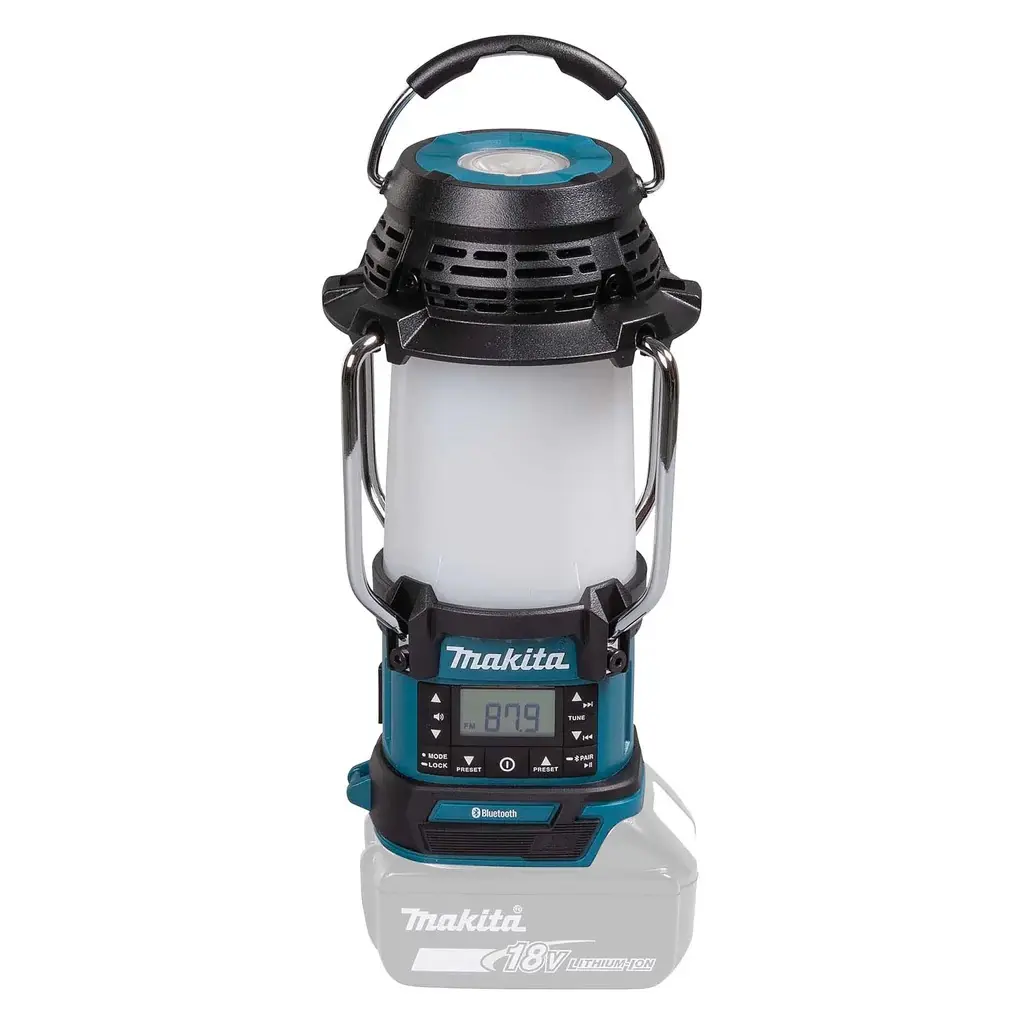 Radio 18V DC / AC (AM / FM) / Bluetooth con linterna Sin bateria - sin cargador Makita DMR057