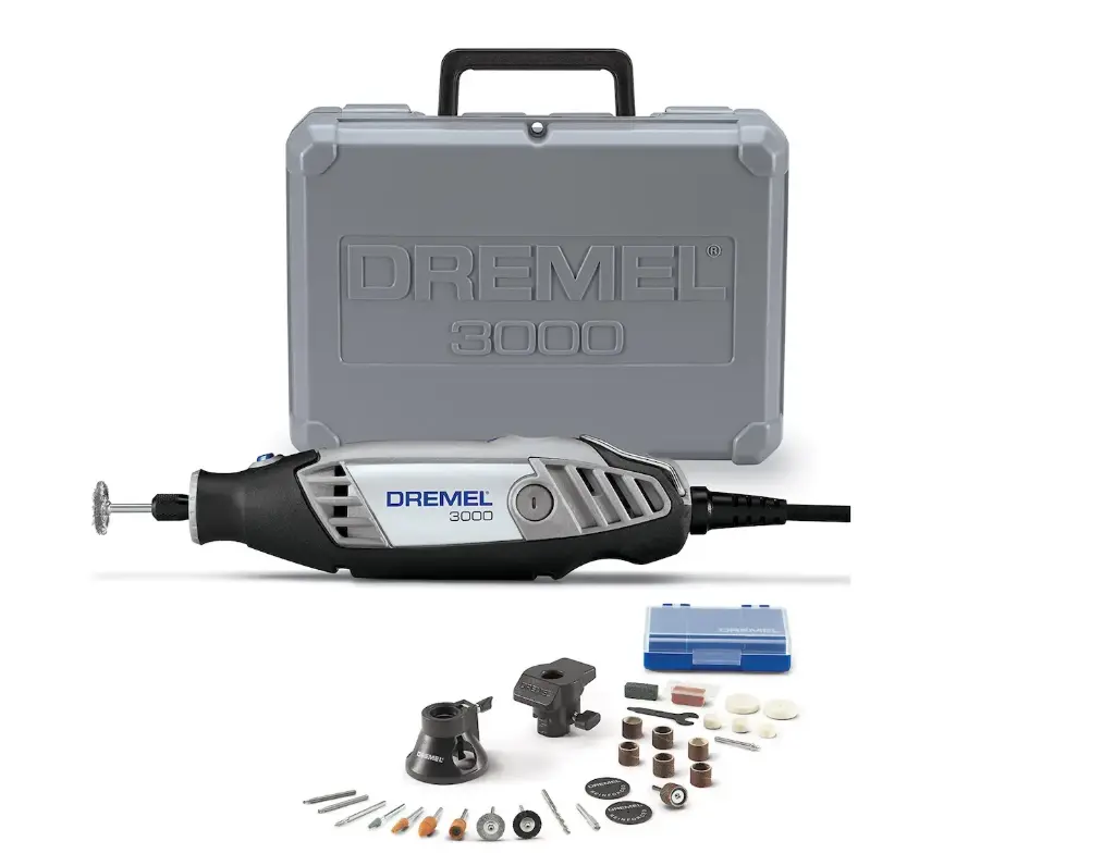 Dremel 3000 Herramienta Multipropósito Con 2 Adaptadores y 30 Accesorios + Maletín F0133000PT