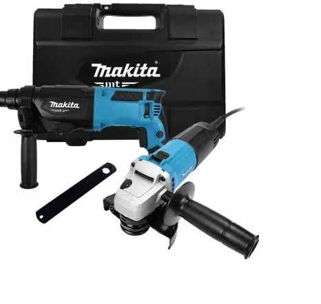 Combo Esmeril 115 mm M0901B + Rotomartillo M8701B Makita MTK0005B