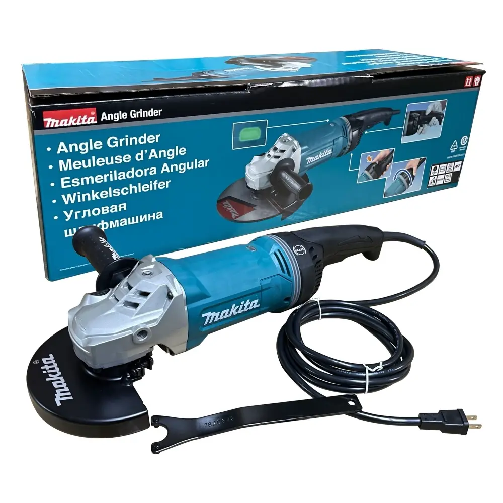 Esmeril Angular 7" (180mm ) 2800 W. 8.500 rpm 6,8 Kg AFT / BRAKE Hombre Muerto