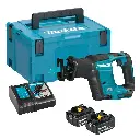 Sierra Sable Vel. Variable 0-3.000 Capacidad máxima corte 130 mm. 2,9 kg / 2 Baterías Li-ion 3,0Ah + Cargador, 
 "Ultra-Compact Brushless" BL Motor