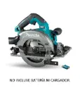 Sierra Circular 190/185mm (7-1/2" / 7-1/4") 6.000 rpm. (0°:62.5mm/60mm, 45°:44.5mm /43mm, 48°:42mm /41mm) 4,5kg. compatible con regla de SP6000 XGT 40Vmax BL Motor ADT Freno XPT