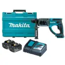 Rotomartillo SDS-PLUS 20 mm 3 modos - 3,5 kg. / 2 Bat.s Li-ion 3,0Ah + Cargador