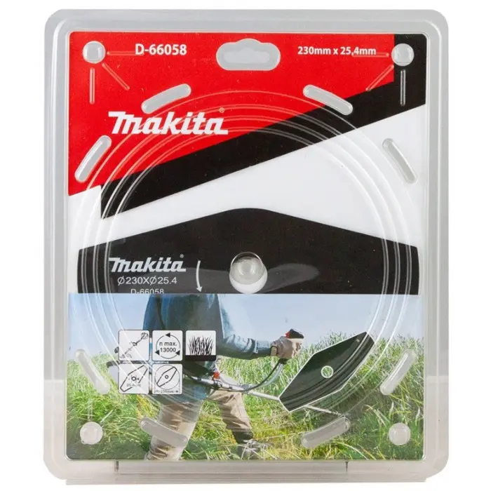 Cuchillo metal 2 puntas ET / 230 mm / 2.0 mm / 25.4 mm Makita D-66058