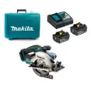 Sierra Circular 5-3/8" (136 mm) 3.600 rpm. (0°:51mm / 45°:35mm) 2,7 kg. Makita DSS501RFE