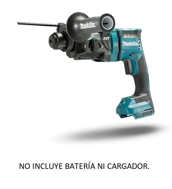 Rotomartillo SDS-PLUS 18 mm 3 modos - 2,4 kg. AVT AWS XPT BL Motor Makita DHR182Z