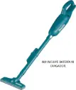 Aspiradora Vertical 12 Volts 0,6 lts Inalámbrica Makita CL106FDZ 
