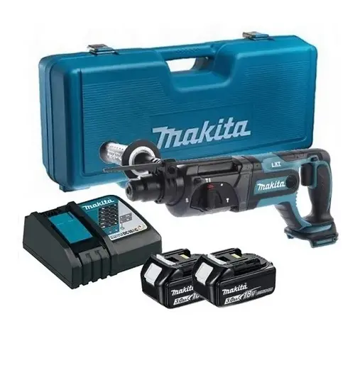 Rotomartillo SDS-PLUS 20 mm 3 modos - 3,5 kg. / 2 Bat.s Li-ion 3,0Ah + Cargador