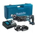 Rotomartillo SDS-PLUS 20 mm 3 modos - 3,5 kg. / 2 Bat.s Li-ion Makita DHR241RFE