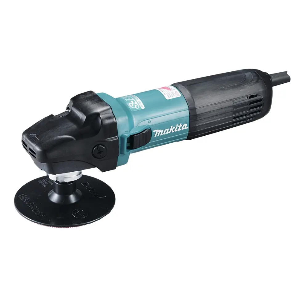 Lijadora Angular 5" (125 mm.) 1.400 W. 2,000-7,800 rpm. 2,2 kg. Sistema "SJS II" Makita SA5040C