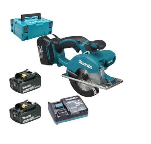 Cortadora de metal inalámbrica 3.600 RPM Makita DCS550RFE