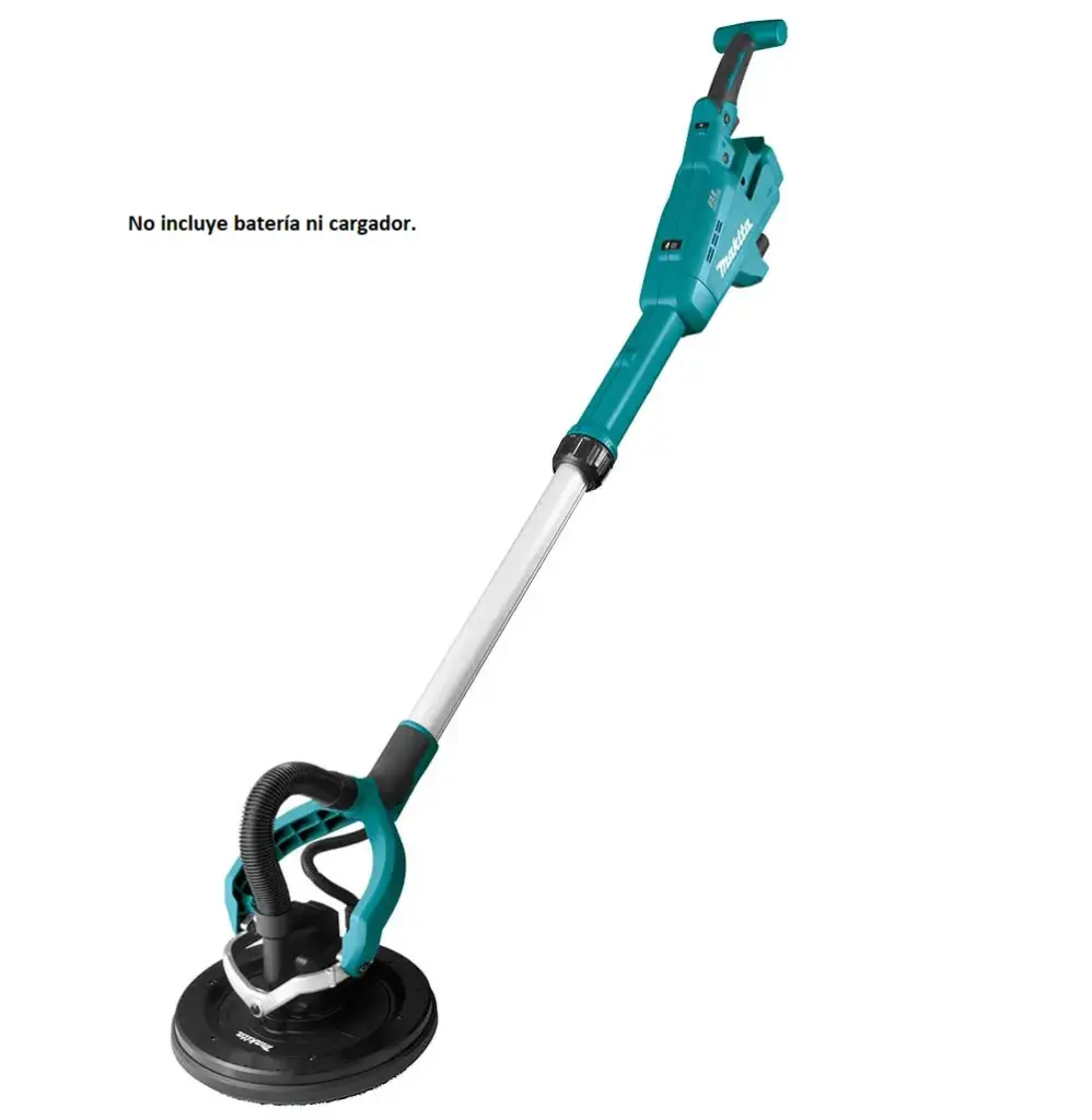 Lijadora para Drywall(Yeso) 225mm (8-7/8”) 1.000-1.800 rpm. Velocidad Variale 4.5Kg BL Motor / XPT / AWS / sin batería - sin cargador