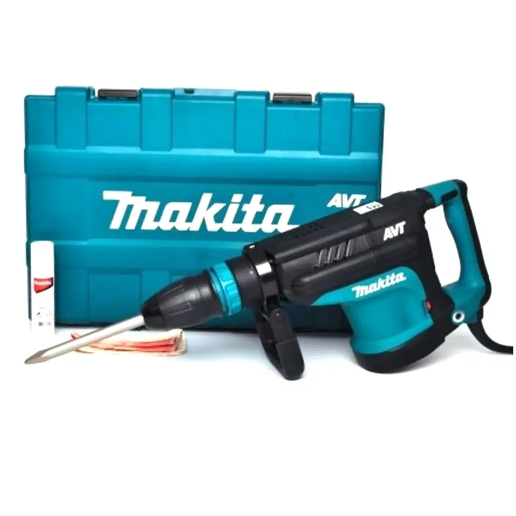 Martillo Demoledor SDS-MAX 1.510 W. 10,8 kg. AVT + Soft No Load Makita HM1213C