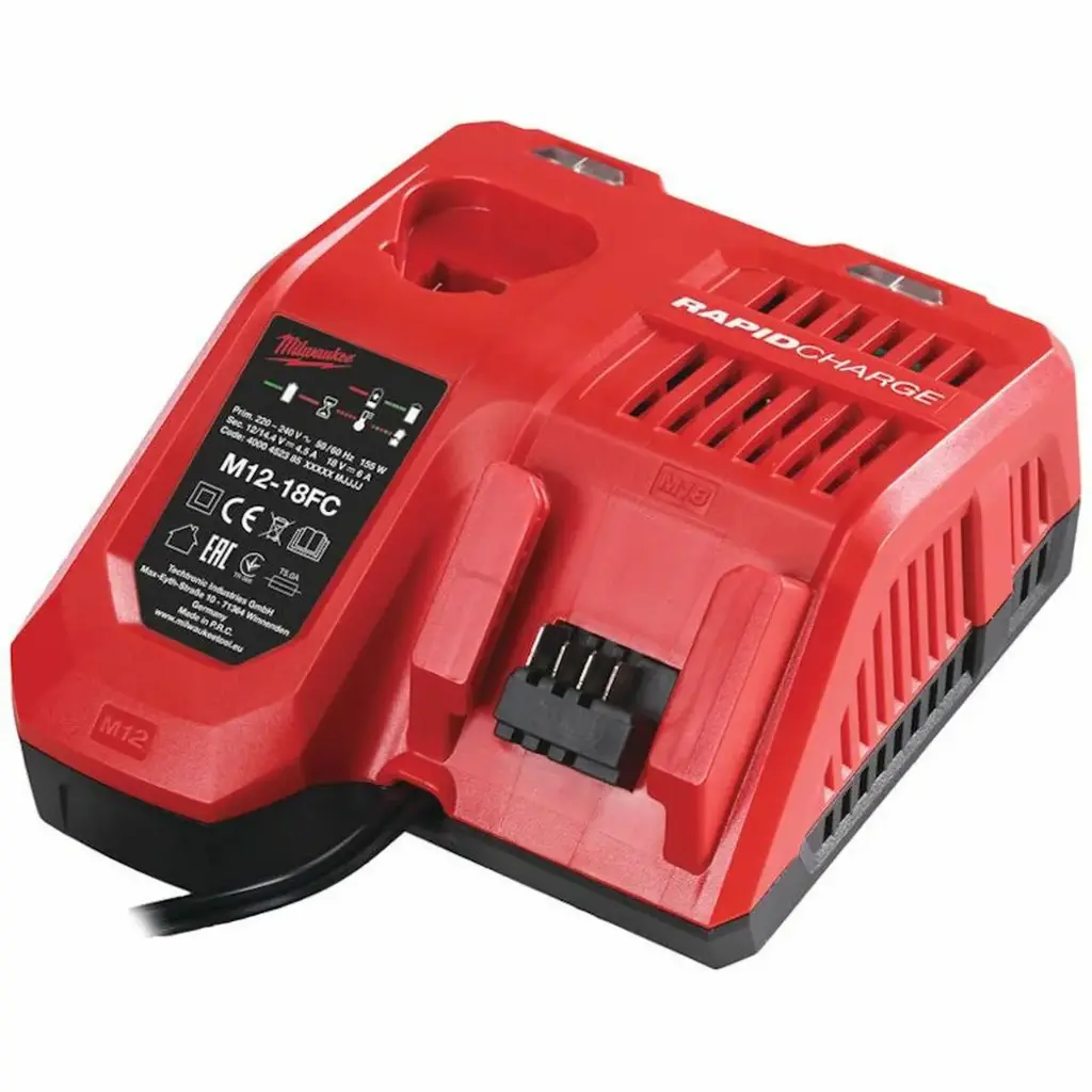 Cargador rápido Milwaukee M12-18FC