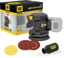 Lijadora orbital y pulidora inalámbrica 18v li/ion Cat DX42B