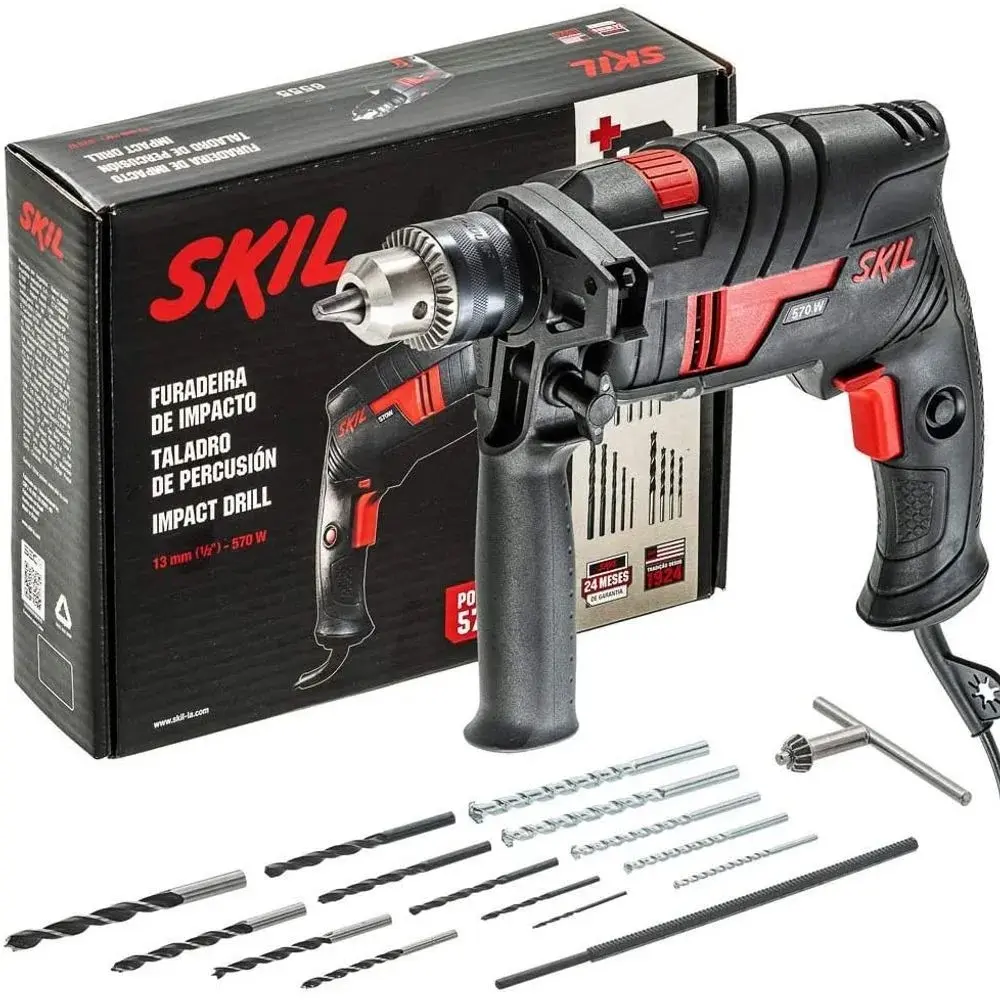 Taladro Percutor 570W 1/2" Skil 6555