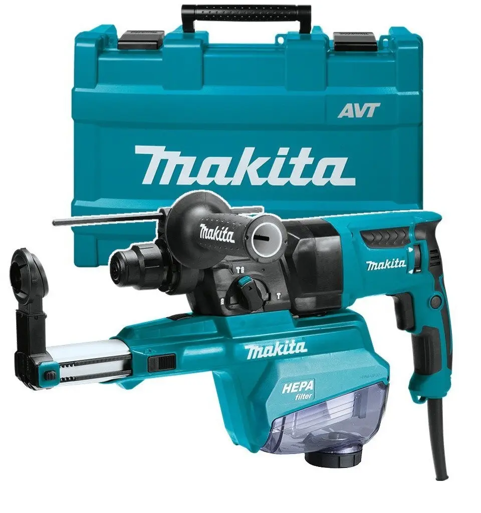 Rotomartillo con recolección automática de polvo Makita HR2653T