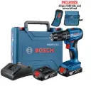 Taladro atornillado percutor 18V 50 Nm + accesorios Bosch GSB185-LI / 06019K31E4
