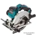 Sierra Circular 6-1/2" (165 mm) 3.700 rpm. (0°:57mm / 45°:40mm) 3,1 kg. Makita DSS611Z