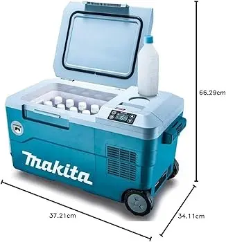 Cooler Frío/caliente 20lt 40v Makita CW001GZ: Sin Bateria ni Cargador 