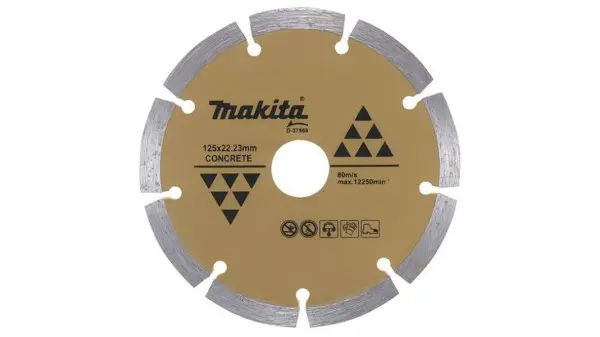 DISCO DIAMANTADO 125mm*22.23MM SEG / SECO / CONCRETO Makita D-37568