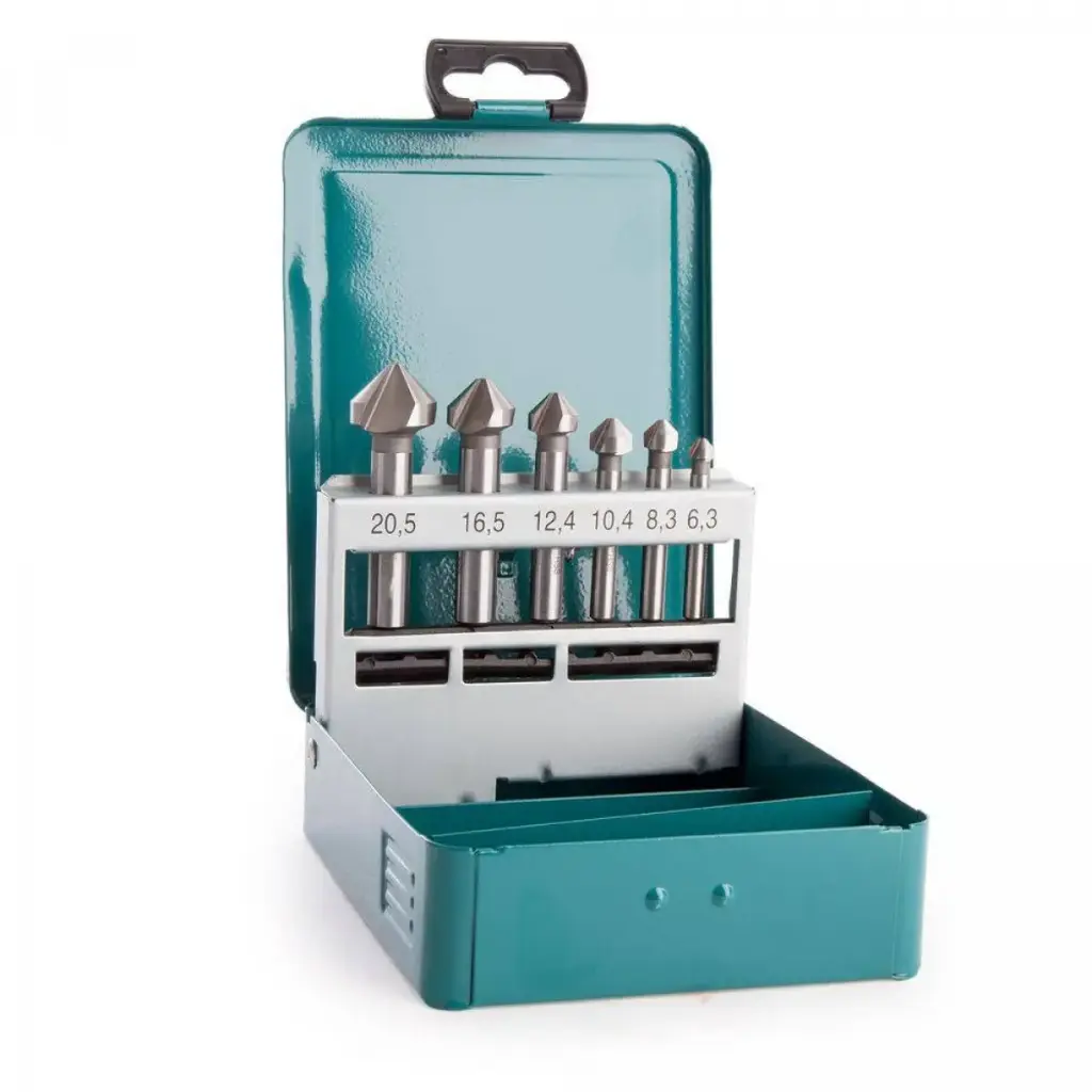 Set de Avellanadores 6 Piezas Makita D-42503