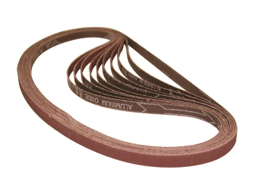 Banda Abrasiva 3/8 x 21, Grano 120, Paq. c/10 Makita A-34481