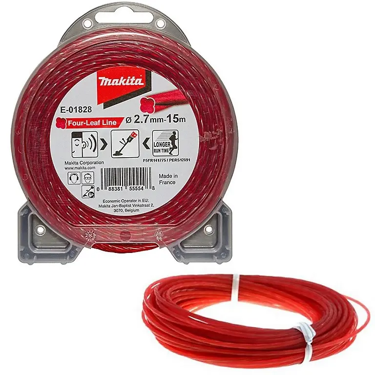 Hilo de nylon helicoidal 2,7 mm (15 m) Makita E-01828