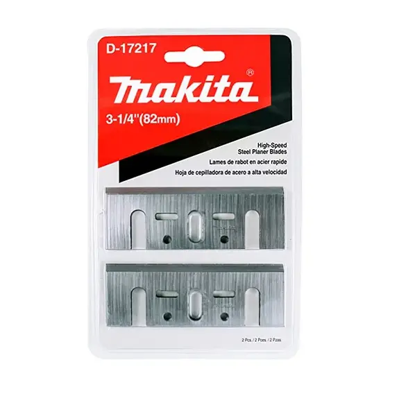 Cuchillo Cepillo 82 mm Acero HSS Makita D-17217