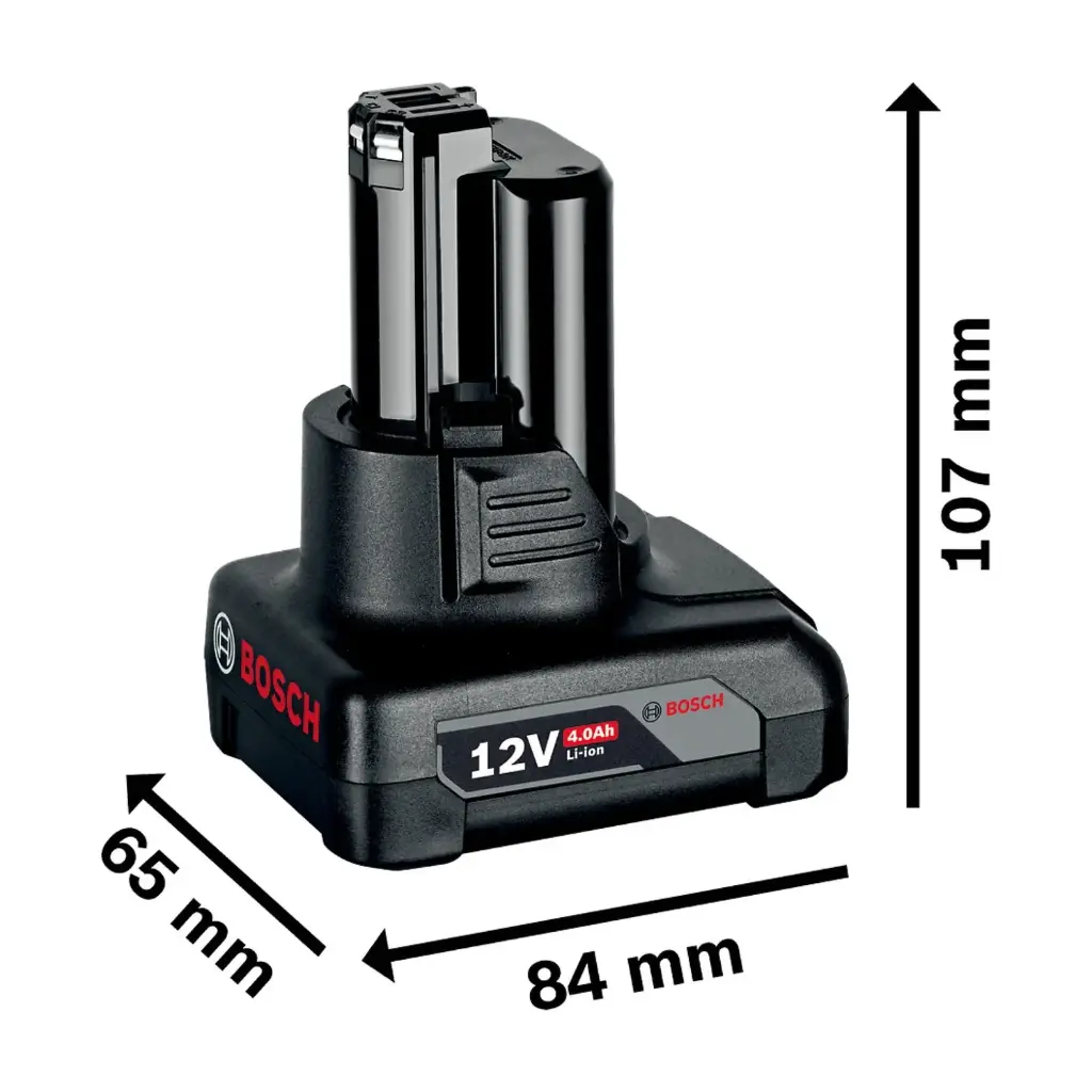 Batería 12V 4,0 Ah Bosch GBA 12V 4.0AH / 1600A00F71
