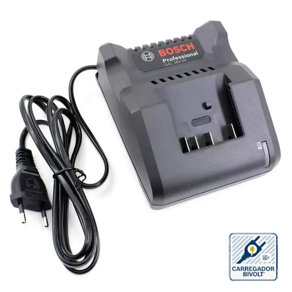 Cargador 18V 2 A Bivolt Bosch GAL 18V-20