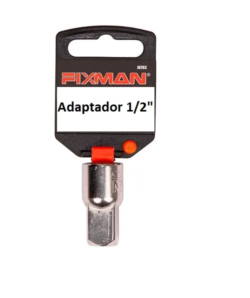 Adaptador Dado 3/8 Hx1 2M FIXMAN J0703