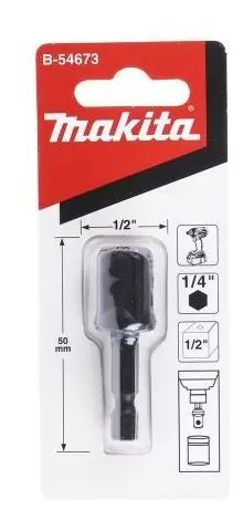 Adaptador Taladro (para Dado Cuadrante 1/2) Makita B-54673