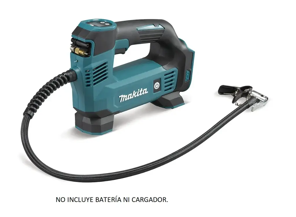 Inflador  Inalámbrico 830 kPa (121 PSI) [8.3 bar] 1.4Kg  18V LXT Makita DMP180Z