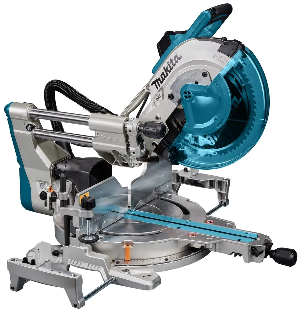 Sierra Ingleteadora 12" (305 mm.)  eje 1"  1.800 W.  3.200 rpm. Inglete 45° derecha e izquierda Makita LS1219