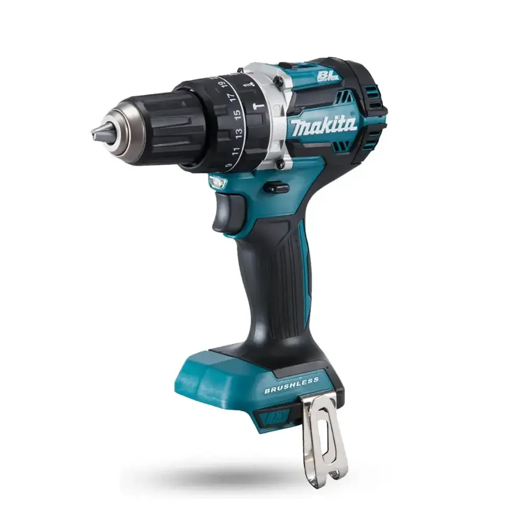 Taladro Atornillador C/Percusión 13 mm. Max. Torque 54 Nm.BL Motor Makita DHP484Z