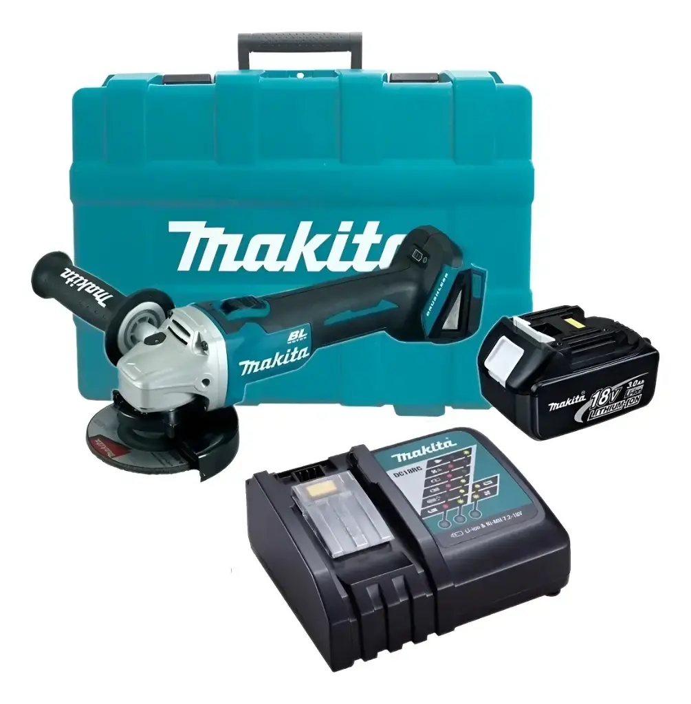 Esmeril Angular 115mm (4-1/2) Inalámbrico Makita DGA454RF
