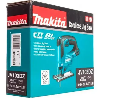 [JV103DZ] Sierra Caladora 12V Max (CXT) Vel. Variable, Capacidad Max. Corte 90 mm. - movimiento pendular 1.9 kg. BL Motor