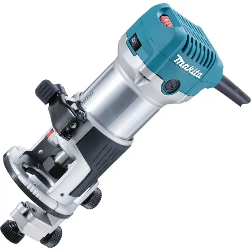 [3709] Recortadora 1/4" (6 mm.) 530 W. 30.000 rpm. Makita 3709