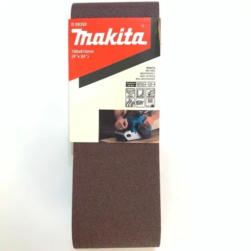 [D-59352] Lija de Banca 4 X24"3Pzs GRANO 60 P/MADERA-METALP/9403 - 9404