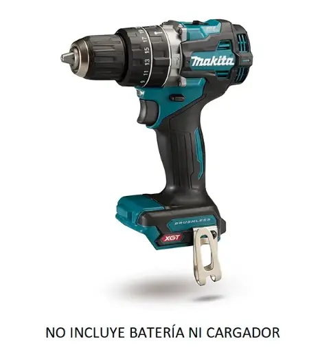 [HP002GZ] Taladro 40v Xgt Atornillador Percutor 65 Nm Makita Hp002gz