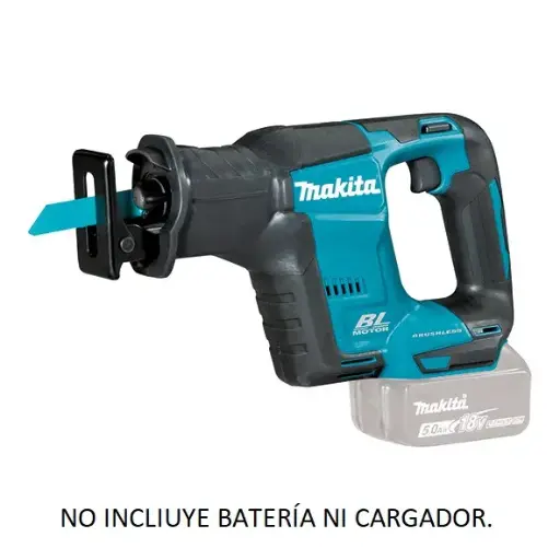 [DJR188Z] Sierra Sable Vel. Variable 0-3.000 Capacidad máxima corte 130 mm. 2,9 kg "Ultra-Compact Brushless" BL Motor