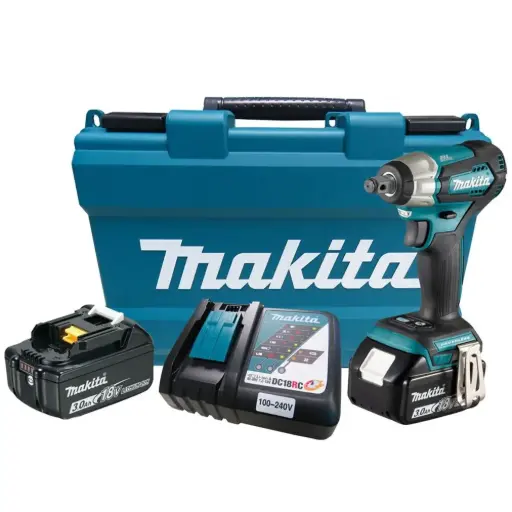 [DTW181RFE] Llave de Impacto 1/2" 0-2,400 rpm (Max. Torque 210 N.m) 1,5 kg. Motor XPT Makita DTW181RFE