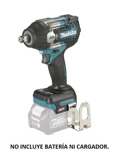 [TW007GZ] Llave de Impacto 1/2" - 0-3,200 rpm (Max. Torque 750 N.m y par de torsión de desapriete de hasta 1,100Nm.) 2.7 kg. 40VMax XGT BL Motor XPT
