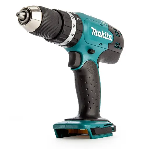 [DHP453Z] Taladro-Atornillador C/Percusión 13 mm. - 2 vel. variable (max. Torque 42 N.m) 1,7 kg. Makita DHP453Z