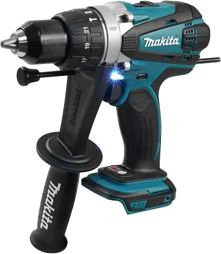 [DHP458Z] Taladro-Atornillador C/Percusión 13 mm. - 2 vel. variable (max. Torque 91 N.m) 2,3 kg.