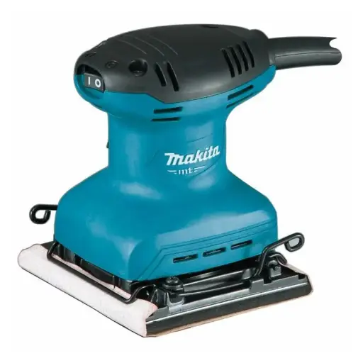 [M9200B] Lijadora de Acabados 4-3/8" X 4" (112mm.X102mm. 180W.- 14.000 o/min. - 0,9 kg. MAKITA MT (Reemplaza a modelo MBO451 / M9200G)